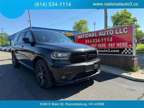 Black 2015 Dodge Durango R/T