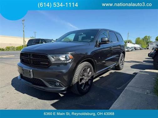 Black 2015 Dodge Durango R/T