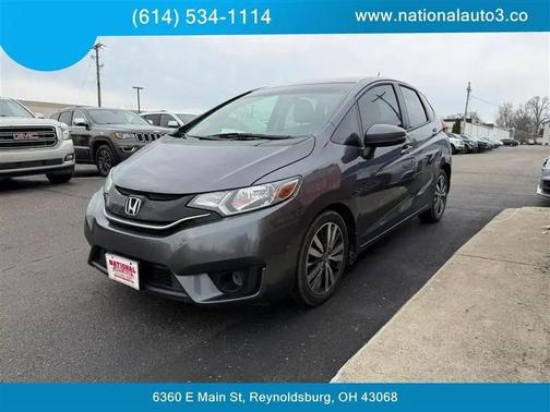 Gray 2015 Honda Fit EX