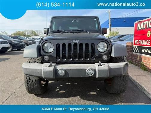 Black 2016 Jeep Wrangler Unlimited Sport