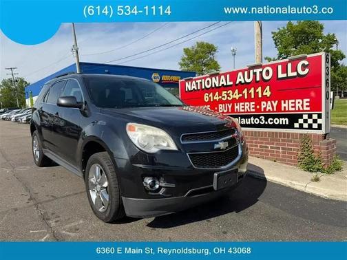 Black 2012 Chevrolet Equinox 2LT