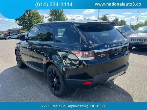 Black 2014 Land Rover Range Rover Sport Supercharged HSE