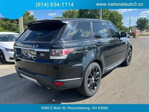 Black 2014 Land Rover Range Rover Sport Supercharged HSE