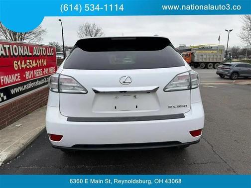 White 2011 Lexus RX 350 Base