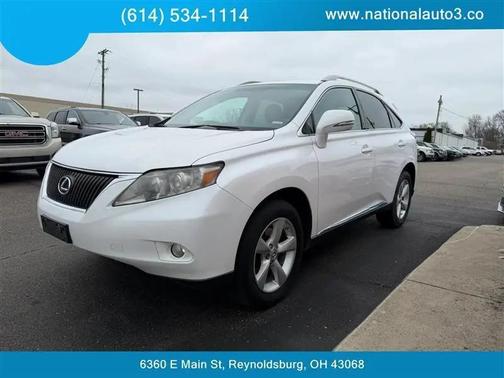 White 2011 Lexus RX 350 Base