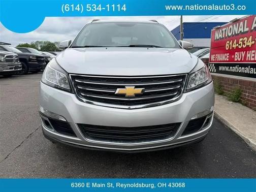 Silver 2015 Chevrolet Traverse 1LT