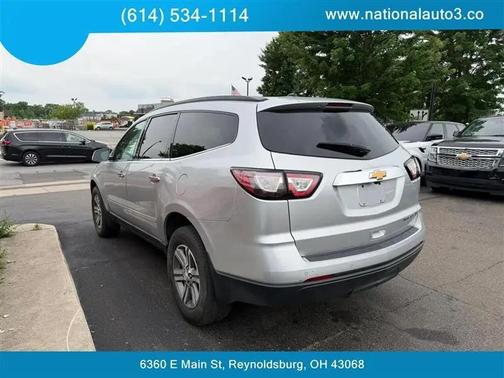 Silver 2015 Chevrolet Traverse 1LT