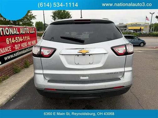 Silver 2015 Chevrolet Traverse 1LT