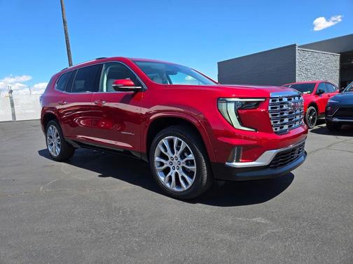 Volcanic Red 2026 GMC Acadia Denali