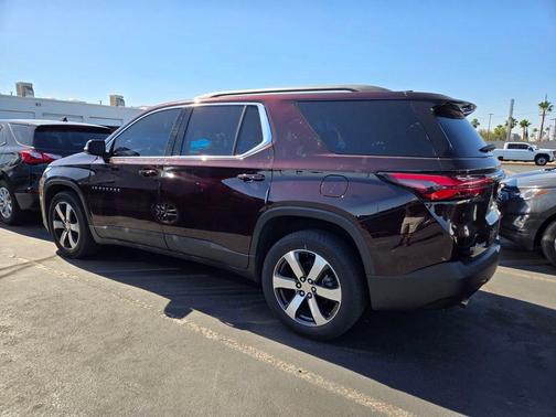 Black Cherry Metallic 2023 Chevrolet Traverse LT Leather