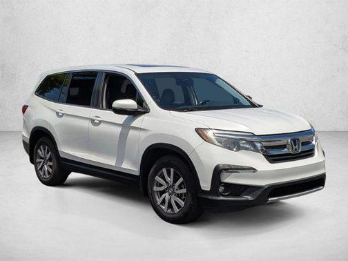 Platinum White Pearl 2020 Honda Pilot 2WD EX-L