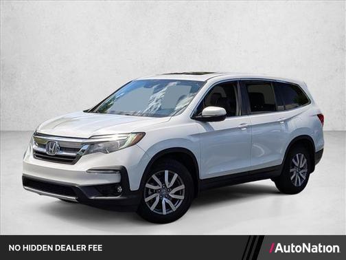 Platinum White Pearl 2020 Honda Pilot 2WD EX-L