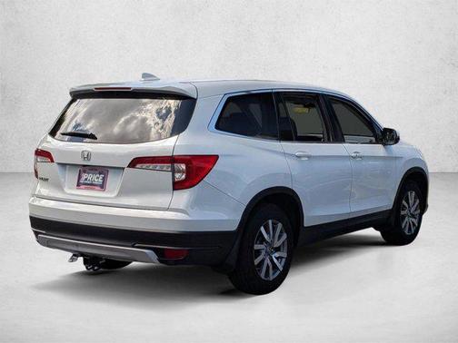 Platinum White Pearl 2020 Honda Pilot 2WD EX-L