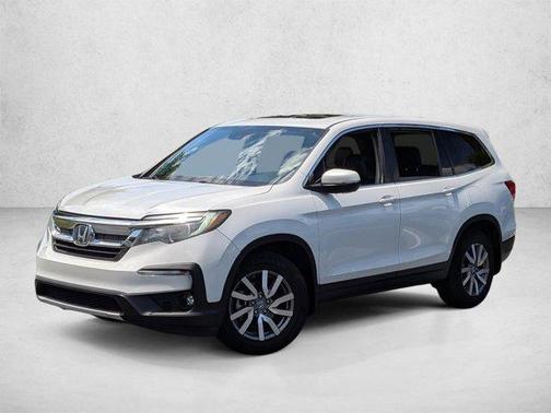 Platinum White Pearl 2020 Honda Pilot 2WD EX-L