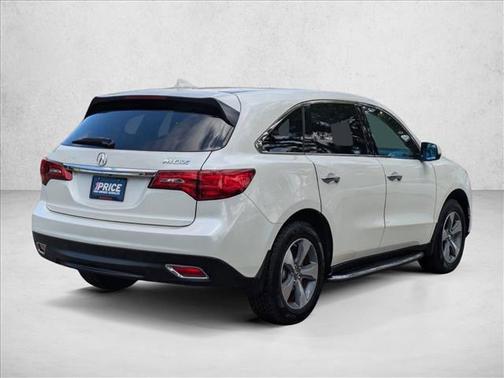 White Diamond Pearl 2016 Acura MDX 3.5L