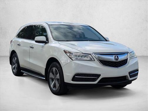 White Diamond Pearl 2016 Acura MDX 3.5L
