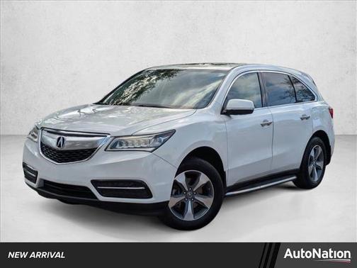 White Diamond Pearl 2016 Acura MDX 3.5L