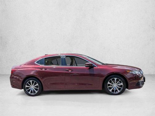 Basque Red Pearl II 2016 Acura TLX FWD