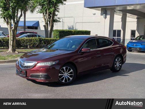 Basque Red Pearl II 2016 Acura TLX FWD