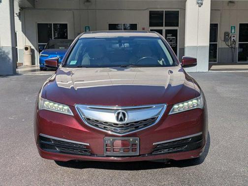 Basque Red Pearl II 2016 Acura TLX FWD