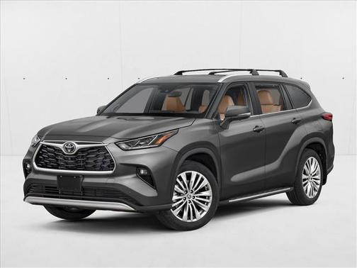 Magnetic Gray Metallic 2024 Toyota Highlander Platinum