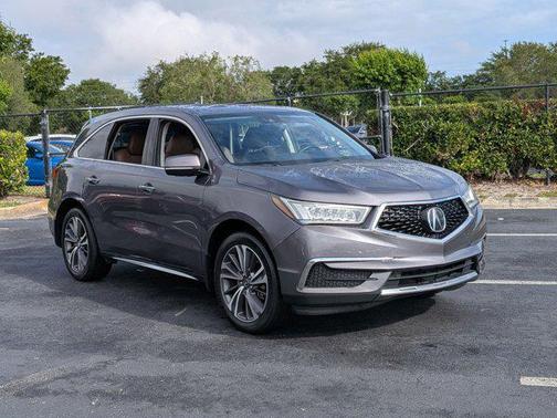 Modern Steel Metallic 2019 Acura MDX 3.5L w/Technology Package