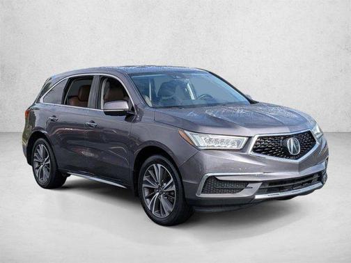 Modern Steel Metallic 2019 Acura MDX 3.5L w/Technology Package