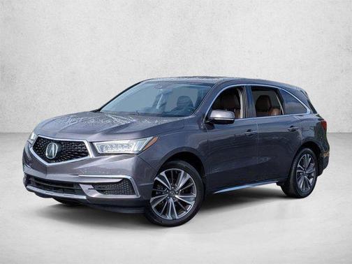 Modern Steel Metallic 2019 Acura MDX 3.5L w/Technology Package