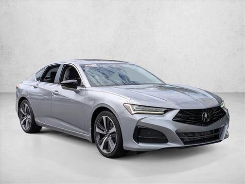 Lunar Silver Metallic 2025 Acura TLX Technology