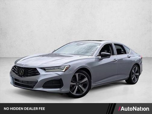 Lunar Silver Metallic 2025 Acura TLX Technology