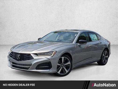 Lunar Silver Metallic 2025 Acura TLX Technology