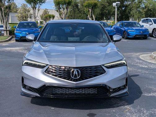 Solar Silver Metallic 2026 Acura Integra FWD A-Spec with Technology