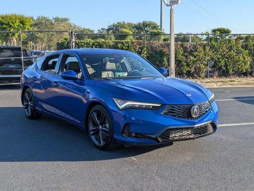 Apex Blue Pearl 2024 Acura Integra A-SPEC