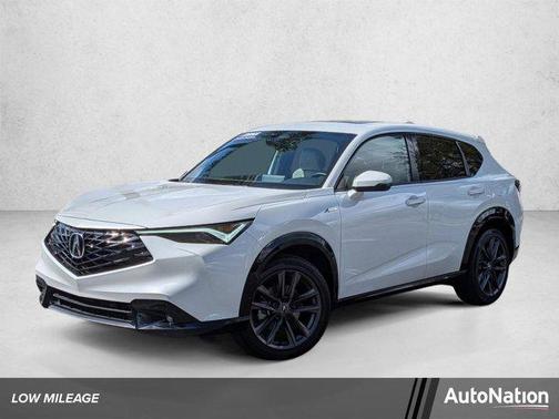 Platinum White Pearl 2025 Acura ADX A-Spec