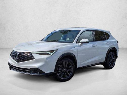 Platinum White Pearl 2025 Acura ADX A-Spec