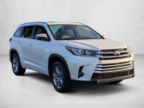 Blizzard Pearl 2019 Toyota Highlander Limited
