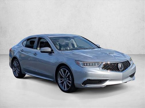 Lunar Silver Metallic 2019 Acura TLX Technology