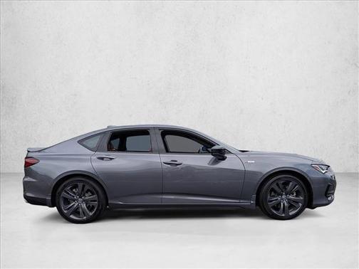 Modern Steel Metallic 2023 Acura TLX A-Spec