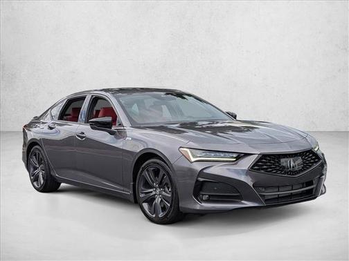 Modern Steel Metallic 2023 Acura TLX A-Spec