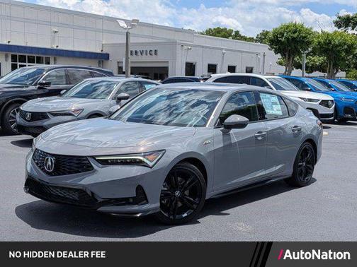 Urban Gray Pearl 2026 Acura Integra FWD A-Spec with Technology