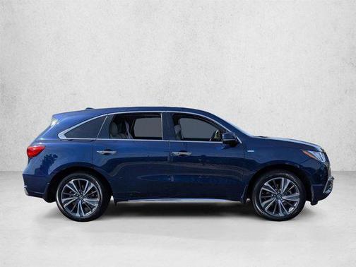 Fathom Blue Pearl 2019 Acura MDX Sport Hybrid Technology Package