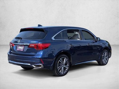 Fathom Blue Pearl 2019 Acura MDX Sport Hybrid Technology Package
