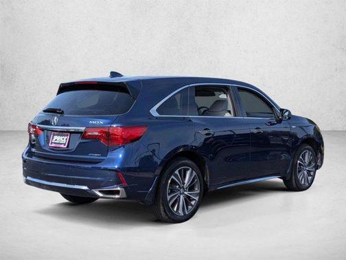 Fathom Blue Pearl 2019 Acura MDX Sport Hybrid Technology Package