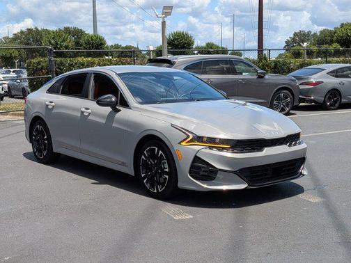Wolf Gray 2024 Kia K5 GT-Line