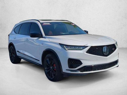 Platinum White Pearl 2024 Acura MDX Type S Advance Package