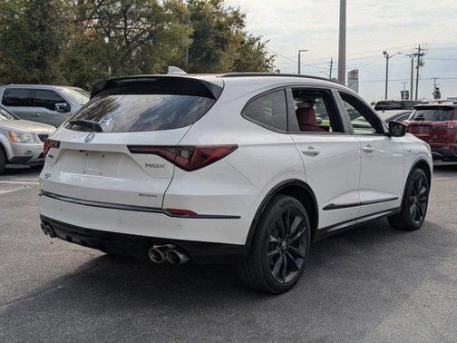 Platinum White Pearl 2024 Acura MDX Type S Advance Package