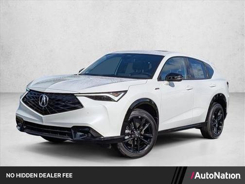 Platinum White Pearl 2026 Acura ADX A-Spec with Advance