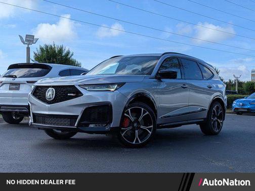 Solar Silver Metallic 2026 Acura MDX Type S Advance Package