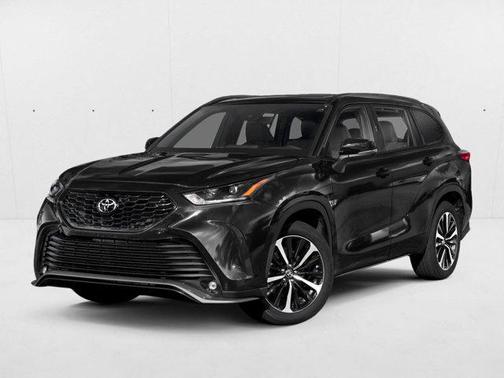 Midnight Black Metallic 2021 Toyota Highlander XSE