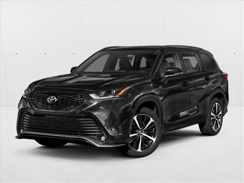 Midnight Black Metallic 2021 Toyota Highlander XSE